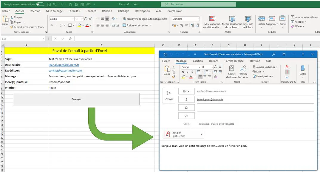 excel mailings