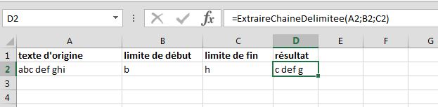 VBA Extraire une cha ne de caract res d limit e Excel Malin